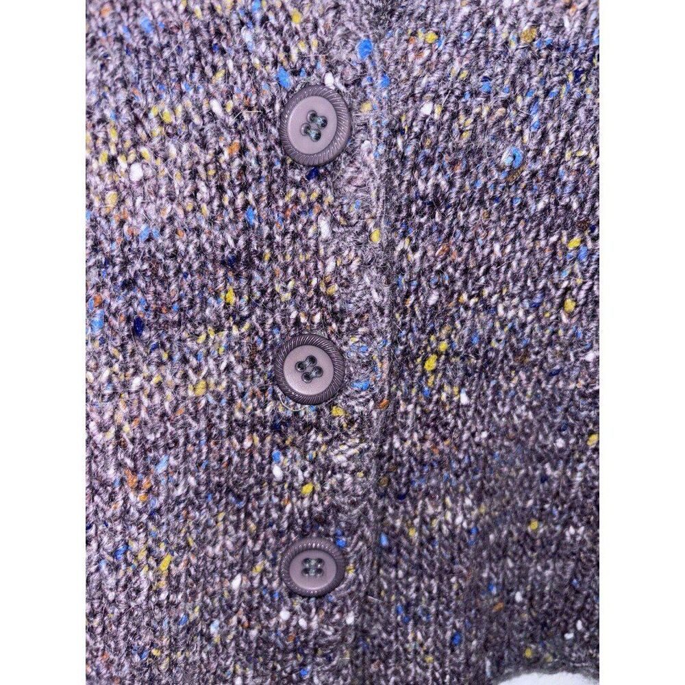 Smith Kollmar Vintage Hand Knit Sweater Cardigan English Country Grandma Medium - Picture 5 of 8